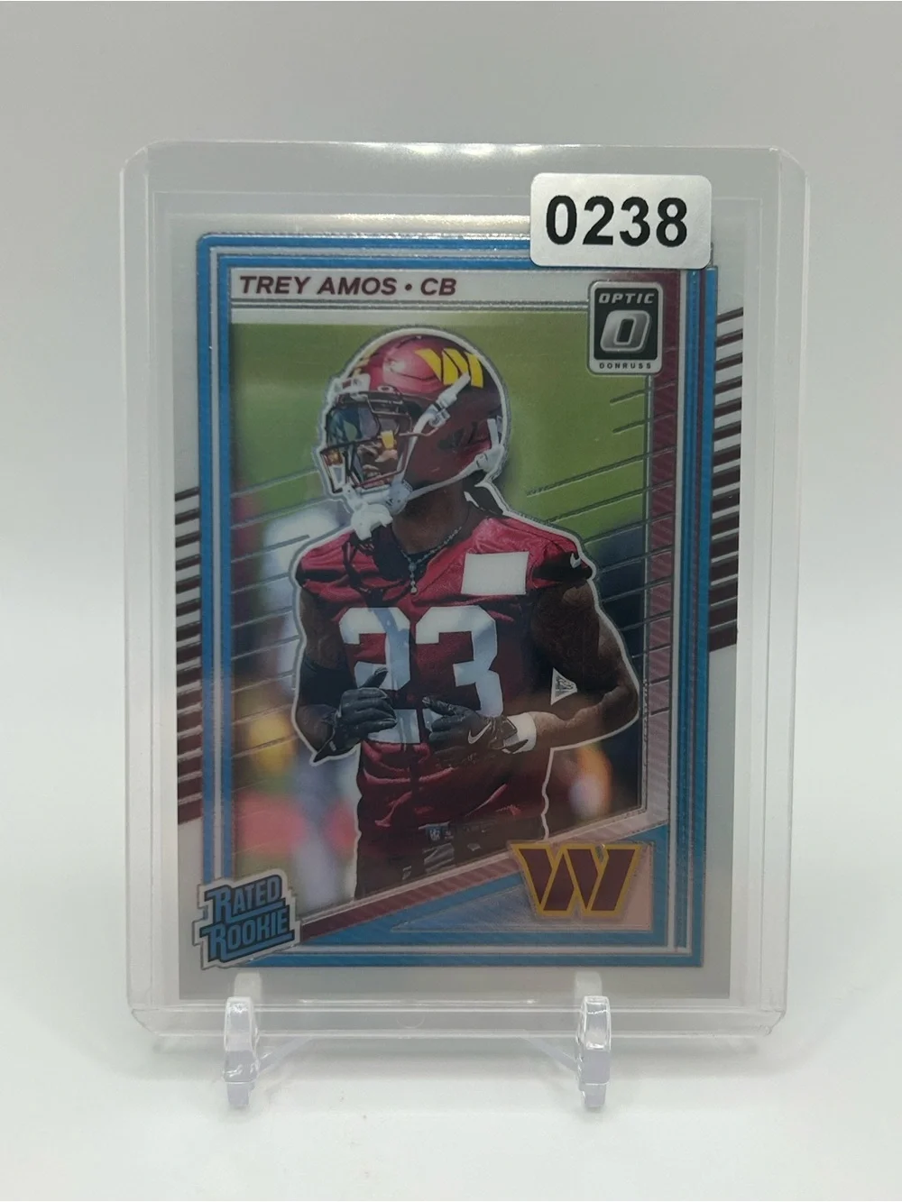 Trey Amos Rated Rookie Card 🏈